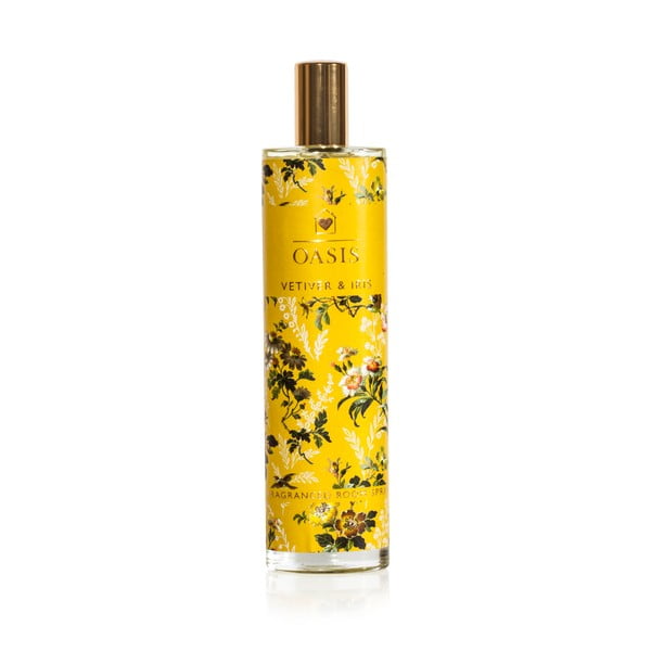 Spray parfumat de interior cu aromă de vetiver și iris Bahoma London Oasis Leighton, 100 ml