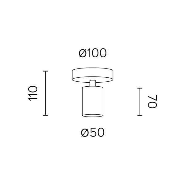 Plafonieră Bulb Attack Cero, negru-image-2