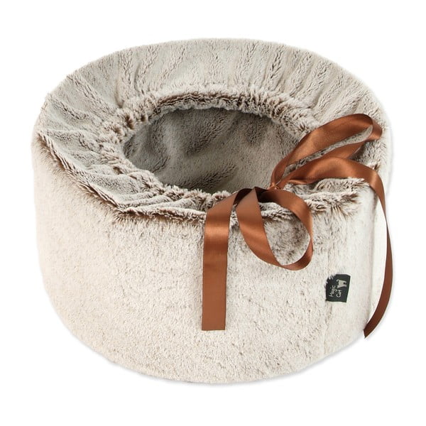 Pat pentru animale de companie maro deschis pentru pisici ø 58 cm Magic Cat  – Plaček Pet Products