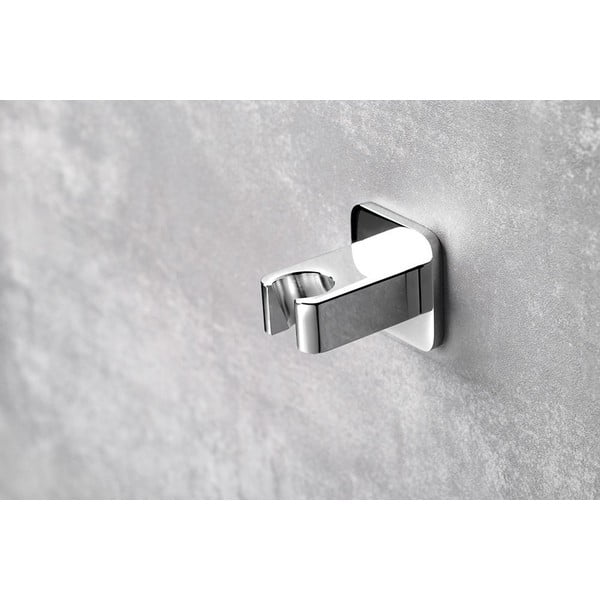 Suport pentru capul de duș argintiu lucios din alamă Jumper – Sapho-image-2