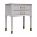 Noptieră gri deschis Westerleigh – CosmoLiving by Cosmopolitan