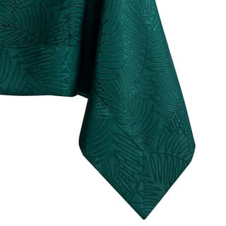 Față de masă AmeliaHome Gaia Bottle Green, 140 x 200 cm, verde închis