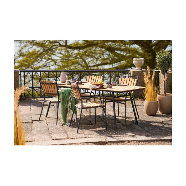 Pătură verde din amestesc de lână 130x170 cm Carmel – House Nordic-image-3