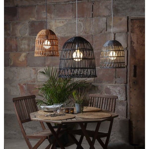 Abajur negru ø 48 cm Knute – Star Trading-image-4