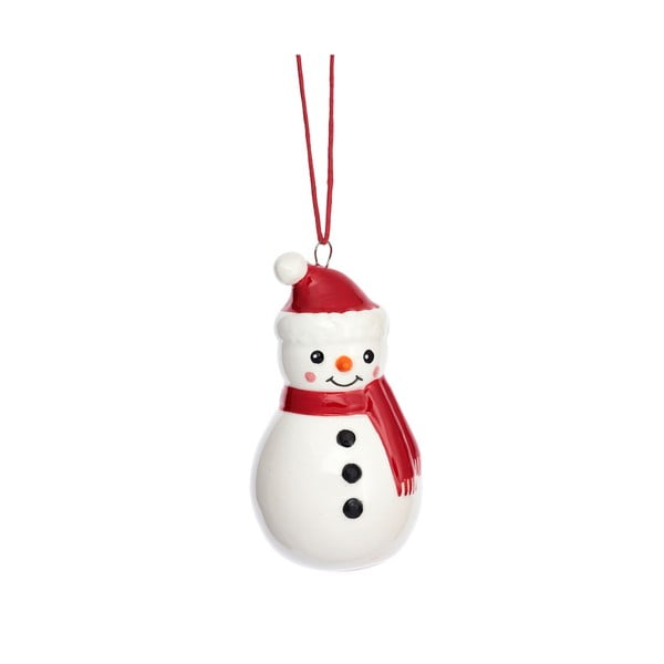 Ornament de Crăciun din piatră Snowman – Sass & Belle