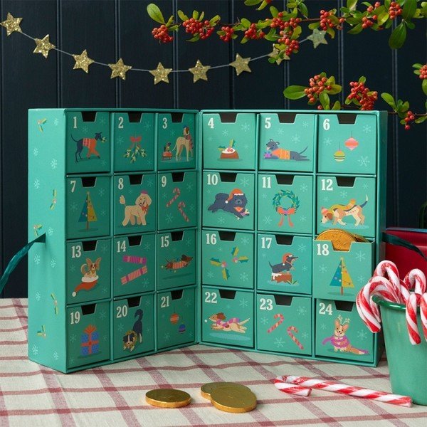 Calendar Advent 37,5 cm Festive Friends – Rex London-image-1