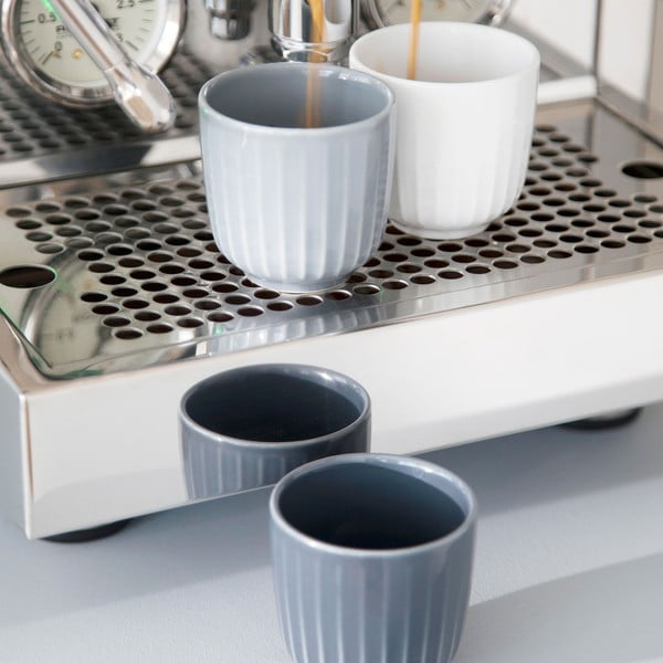 Ceașcă din porțelan pentru espresso Kähler Design Hammershoi, 1 dl, alb-image-1