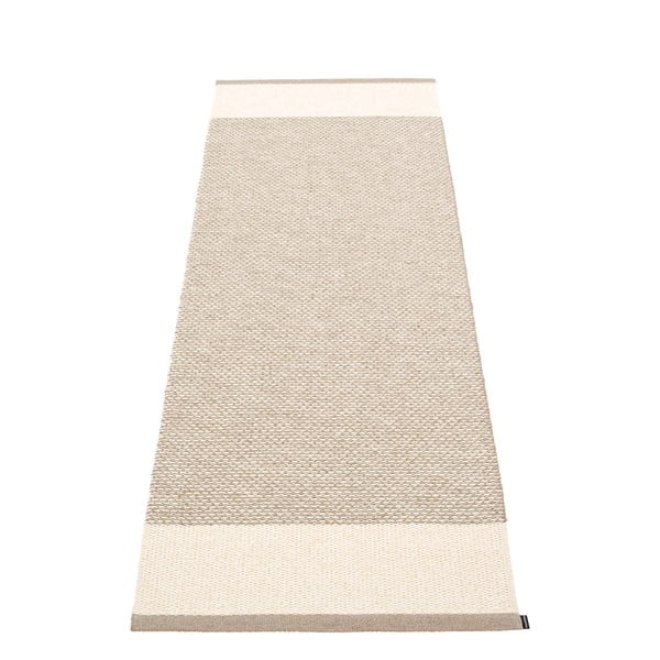 Covor tip traversă pentru interior și exterior bej 70x200 cm Edit Mud Vanilla – Pappelina