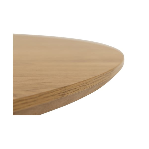Măsuță de cafea rotundă cu blat în decor de stejar ø 80 cm Yale - Actona-image-3