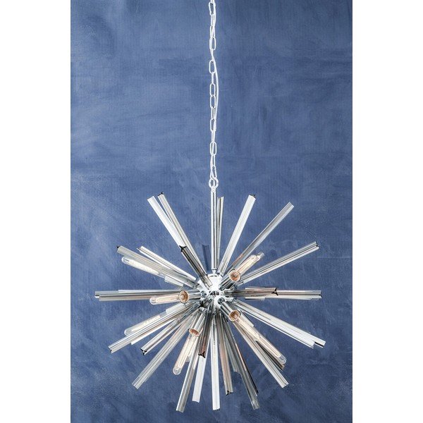 Lustră din metal cu abajur din sticlă ø 75 cm Karlo – Premier Housewares-image-4