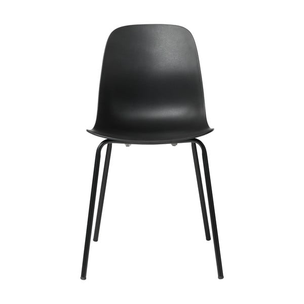 Set 2 scaune Unique Furniture Whitby, negru-image-1