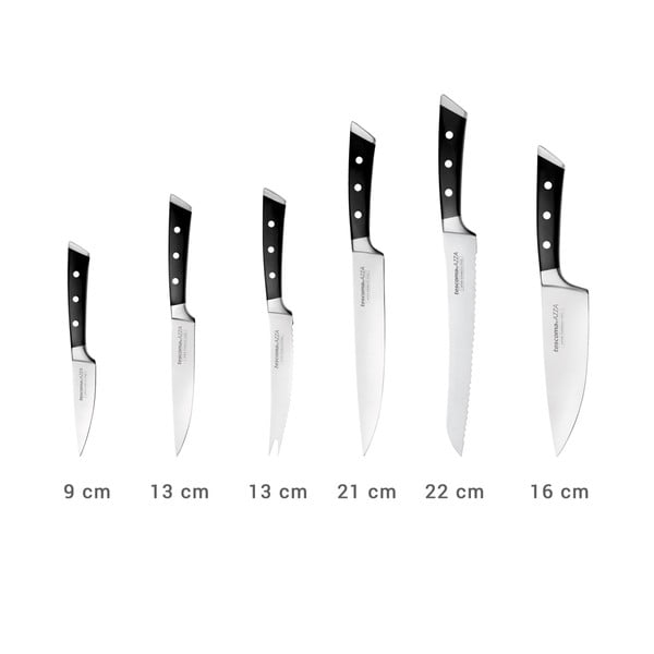 Set de cuțite cu suport 6 buc. Azza – Tescoma-image-3