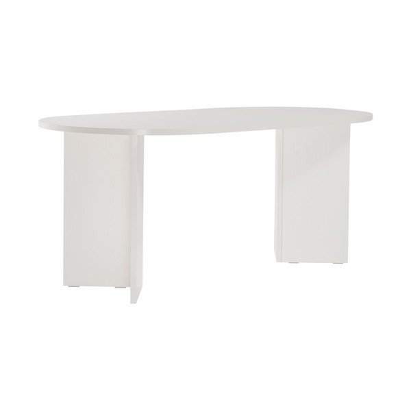 Masă de dining cu aspect semi-lucios 89,5x180 cm Sablin – Kalune Design-image-2