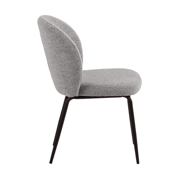 Scaune de sufragerie gri 2 buc. Patricia - Actona-image-4