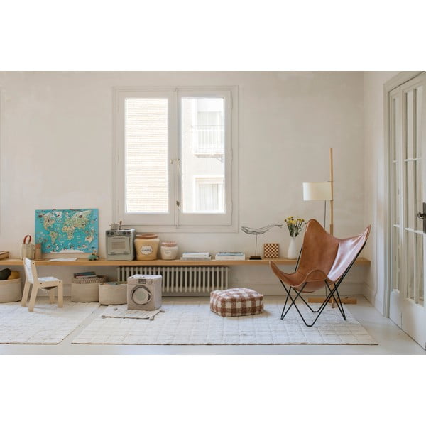 Covor crem lavabil/țesut manual din bumbac 170x240 cm Mosaic – Lorena Canals-image-4