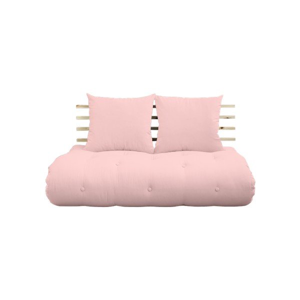 Canapea extensibilă Karup Shin Sano Natural/Pink Peonie-image-3