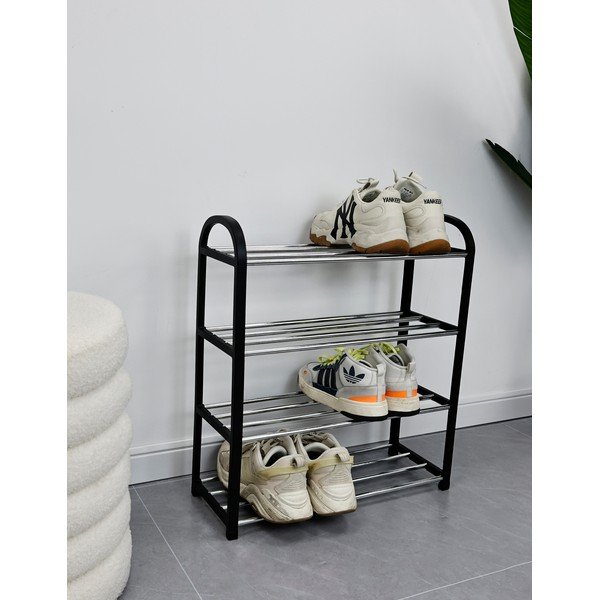 Pantofar negru din plastic 50,5x57x19 cm Hallfrid – Yes Everyday-image-1