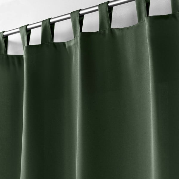 Draperie kaki 140x260 cm Essentiel – douceur d'intérieur-image-1