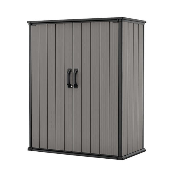 Dulap de grădină gri din plastic Tall – Keter