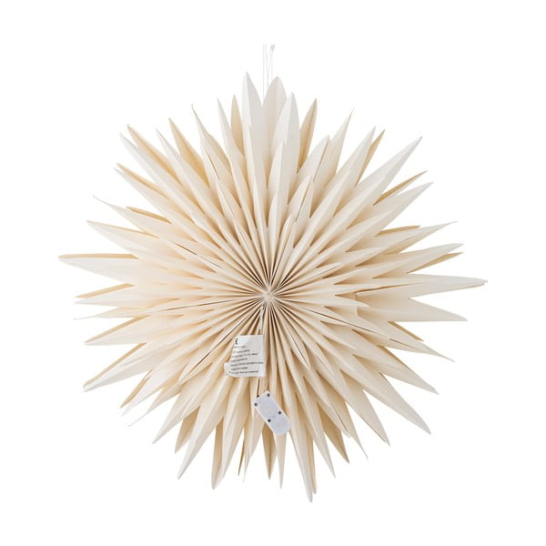 Decorațiune luminoasă albă suspendată ø 50 cm Elijas – Bloomingville-image-3