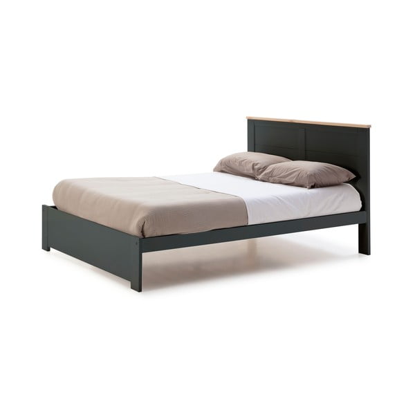 Pat matrimonial gri antracit 140x190 cm Akira – Marckeric-image-3