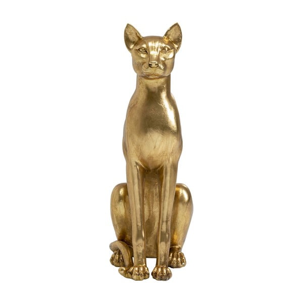 Statuetă decorativă Kare Design, înălțime 74 cm, auriu