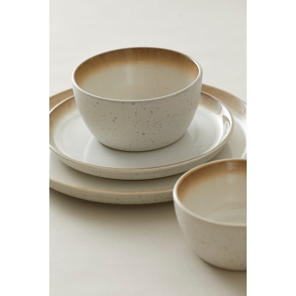 Farfurie bej din gresie ø 27 cm Gastro Cream – Bitz-image-4