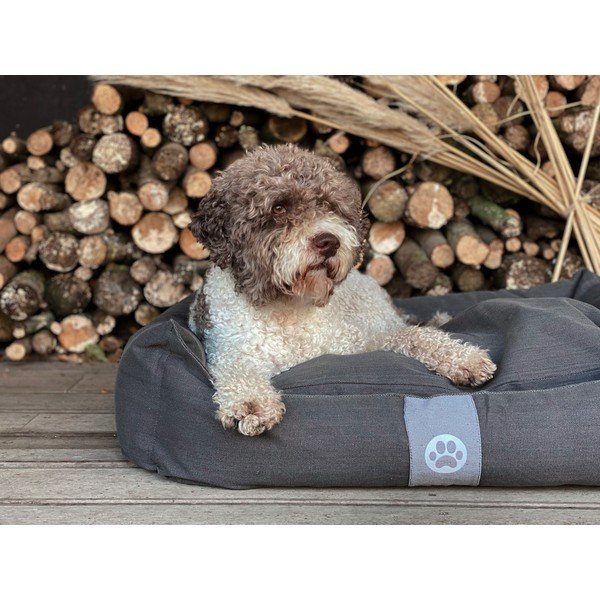 Pat pentru câine Ego Dekor Cocoon, 70 x 60 cm, bej-image-1