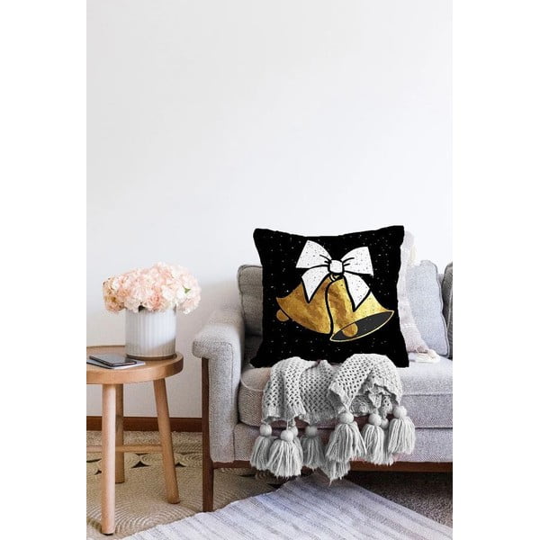 Față de pernă 43x43 cm  cu model de Crăciun – Mila Home-image-2