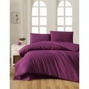 Lenjerie de pat violetă din bumbac ranforcé pentru pat dublu 200x200 cm – Mijolnir