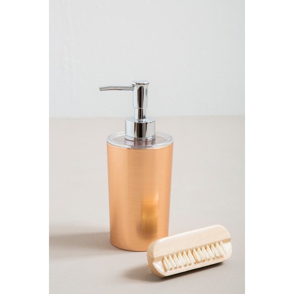 Dozator de săpun lichid auriu din plastic Shine – Premier Housewares-image-1