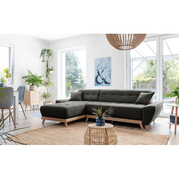 Colțar variabil extensibil Miuform Dazzling Daisy, gri închis-image-3