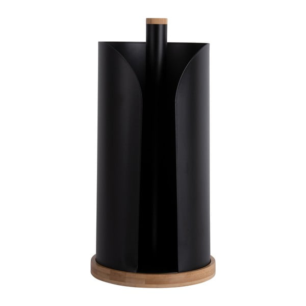 Suport de prosoape de bucătărie  negru din bambus ø 15,5 cm   Bamboo Accent – PT LIVING