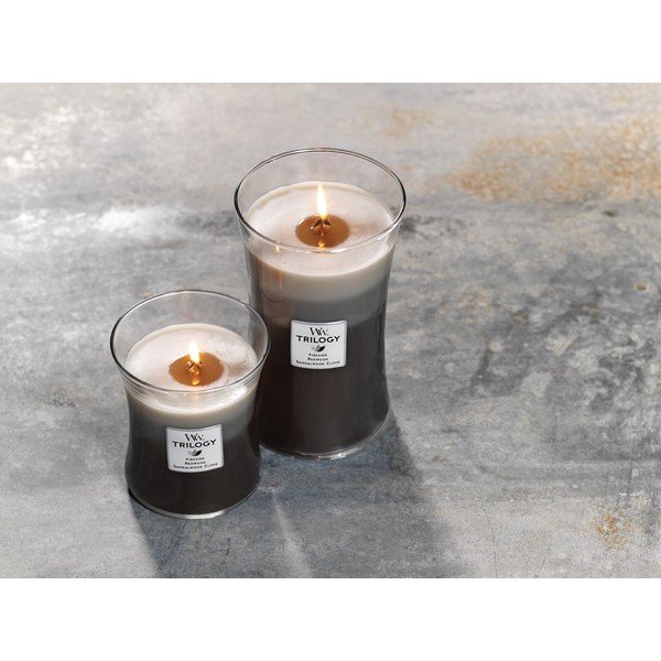 Lumânare cu parfum de lemn de santal și cuișoare WoodWick, 55 ore-image-1