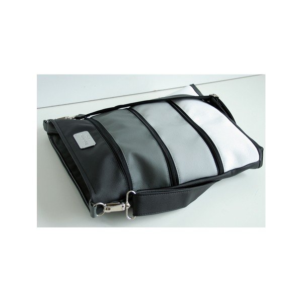 Geantă Dara bags Dariana Big No.91, alb - gri-image-2