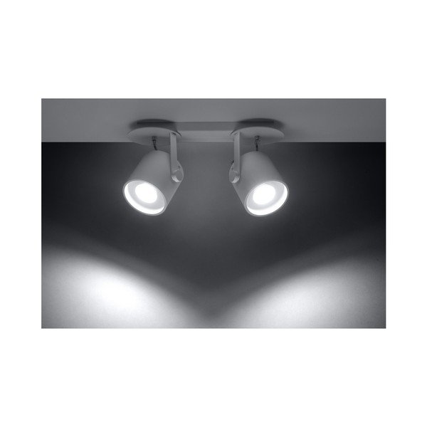 Plafonieră Sollux Lea 2, alb-image-3