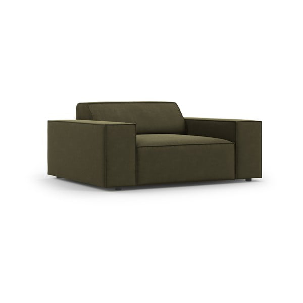 Fotoliu verde cu tapițerie din catifea Jodie – Micadoni Home