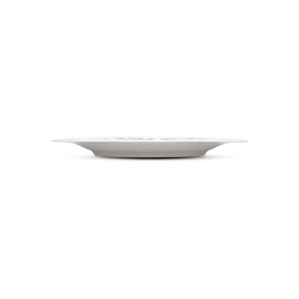 Farfurie albă/albastră din porțelan ø 27,5 cm Retro – BonBistro-image-4