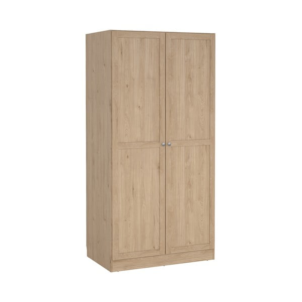 Șifonier în culoare naturală cu aspect de lemn de stejar 99x200x62 cm Billund – Tvilum-image-3