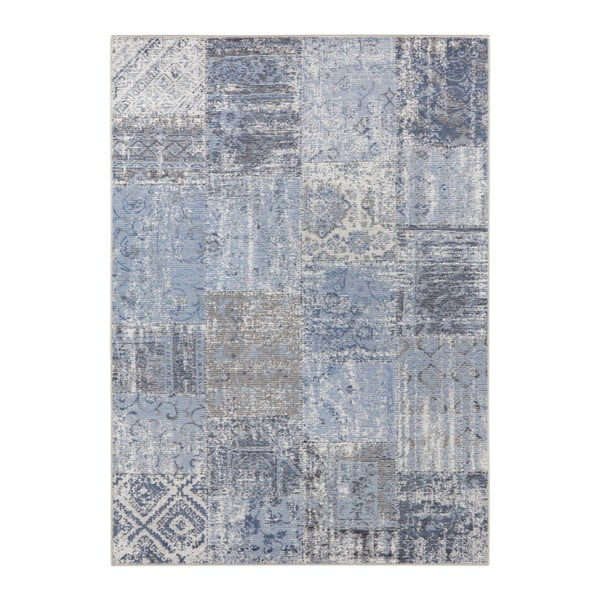 Covor Elle Decoration Pleasure Denain, 80 x 150 cm, albastru