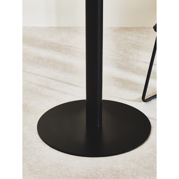 Masă de dining rotundă cu blat din sticlă ø 90 cm Metropolitan – Premier Housewares-image-3