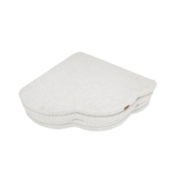 Saltea de joacă pentru copii albă 160x160 cm – Meowbaby-image-2