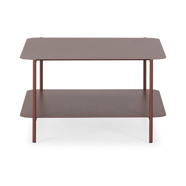 Măsuță de cafea teracotă din metal 70x73 cm Beatrix – MOME-image-4