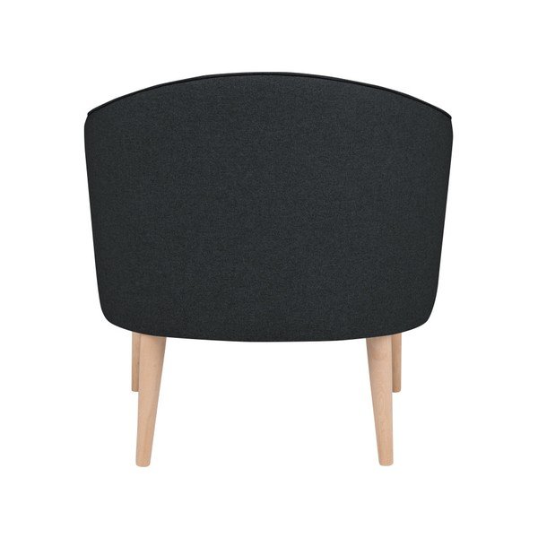 Fotoliu Kooko Home Piri, negru-image-2
