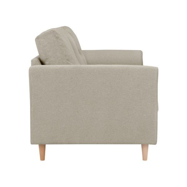 Canapea cu 2 locuri Kooko Home Smooth, bej-image-1