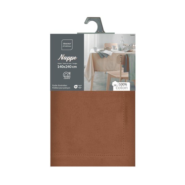 Față de masă potrivit pentru spălare automată din bumbac 140x240 cm Charline – douceur d'intérieur