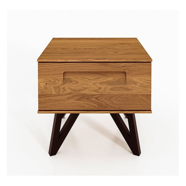 Noptieră din lemn de stejar Golo - The Beds-image-2