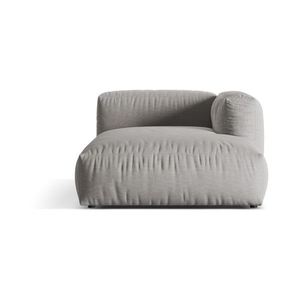 Modul pentru canapea modulară gri deschis (cu colț pe partea dreaptă) Martina – Micadoni Home