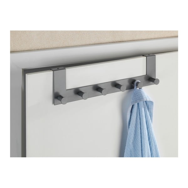 Cuier de ușă gri din metal 39 cm Celano – Wenko-image-1