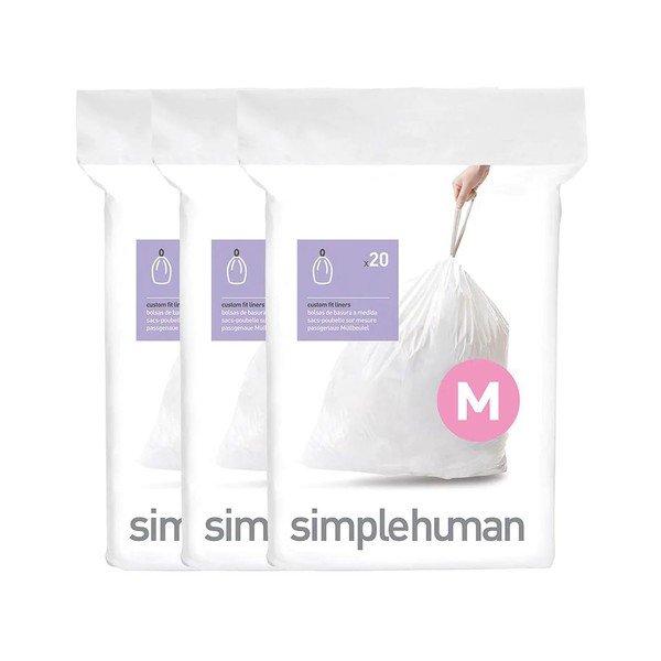 Saci de gunoi 60 buc 45 l M - simplehuman-image-1